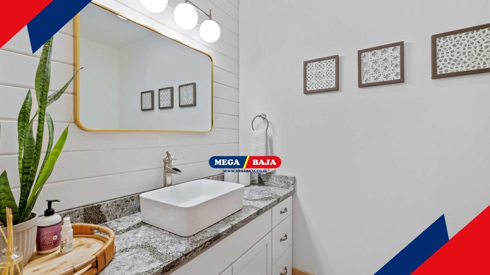 Ragam Motif Lis Keramik untuk Kamar Mandi Stylish dan Fungsional