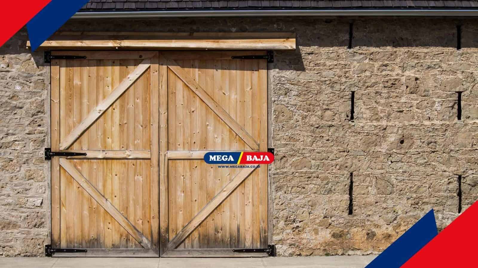 Barn Door_ Pintu Unik di Rumah Gaya Rustic
