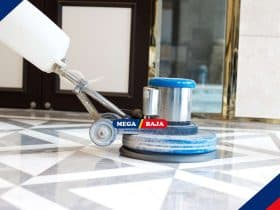 Begini Cara Membersihkan Lantai dengan Mesin Polisher