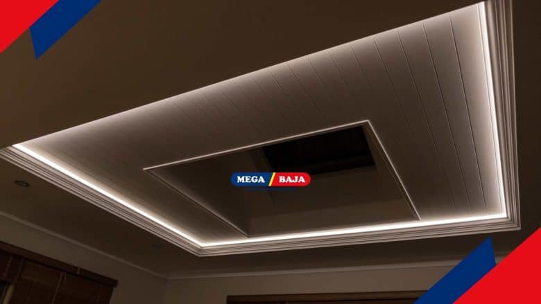 Cara Pintar Menyembunyikan Lampu Strip LED agar Ruangan Terlihat Rapi