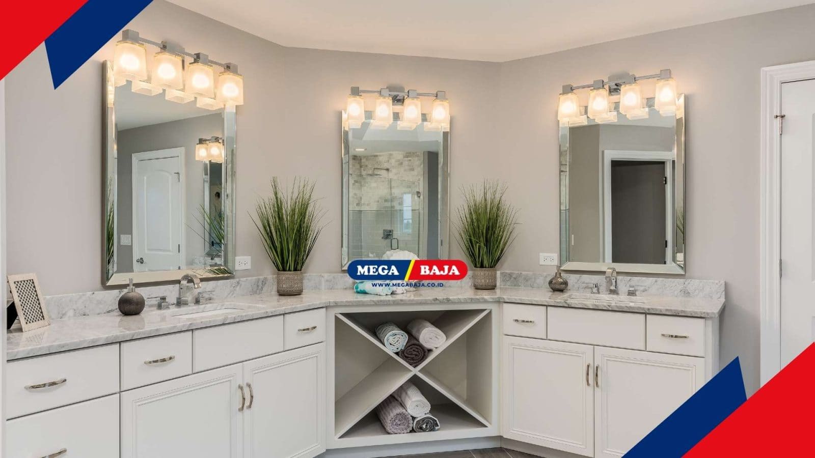 Mengenal Vanity_ Meja Rias Fungsional di Kamar Mandi