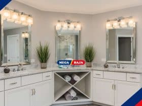 Mengenal Vanity_ Meja Rias Fungsional di Kamar Mandi