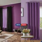 Warna Gorden Ini Cocok untuk Dinding Ungu, Ruangan Lebih Kalem dan Natural