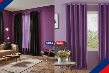 Warna Gorden Ini Cocok untuk Dinding Ungu, Ruangan Lebih Kalem dan Natural