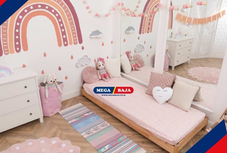 Membuat Kamar Tidur Anak dengan Konsep Montessori