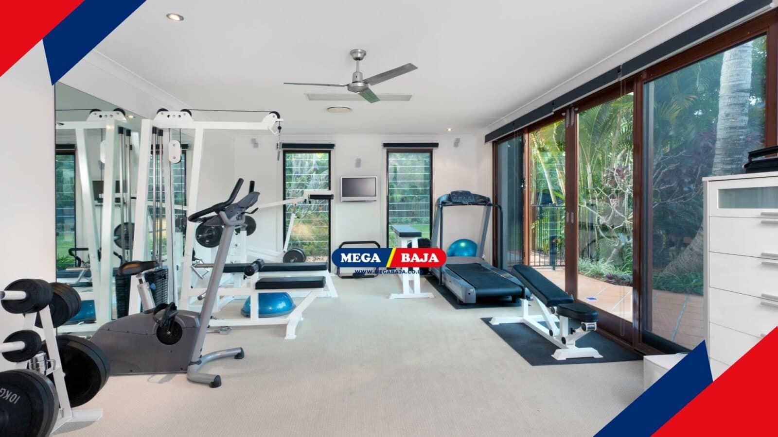 Bangun Gym di Rumah Versi Kamu Sendiri dengan 11 Alat Ini