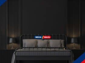 Inspirasi Headboard Besi Minimalis untuk Kamar Tidur Industrial