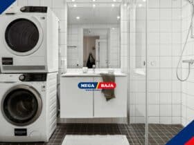Mesin Cuci di Kamar Mandi_ Aman atau Berisiko_ Simak Penjelasannya!