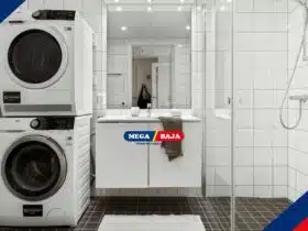 Mesin Cuci di Kamar Mandi_ Aman atau Berisiko_ Simak Penjelasannya!