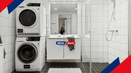 Mesin Cuci di Kamar Mandi_ Aman atau Berisiko_ Simak Penjelasannya!