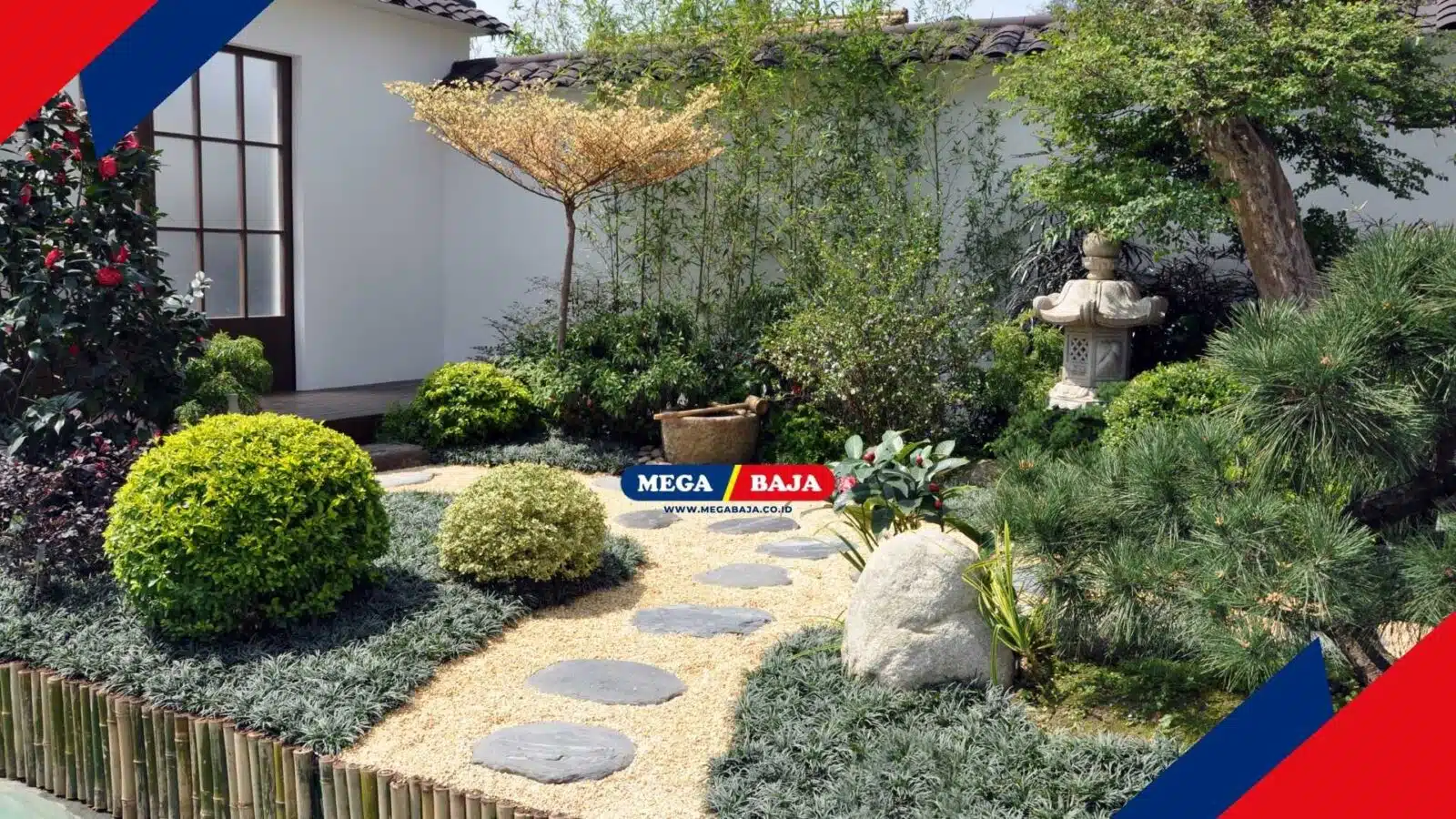 Menerapkan Teknik Shakkei ke Dalam Taman, Gimana Caranya
