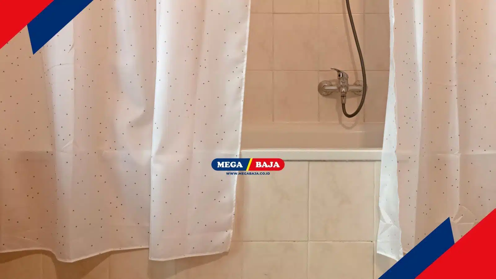Bagaimana Cara Membersihkan Tirai Shower dan Kapan Perlu Diganti