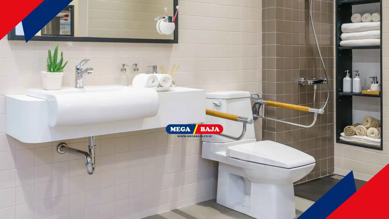 Cara Menata Kamar Mandi yang Mudah Diakses untuk Penyandang Disabilitas