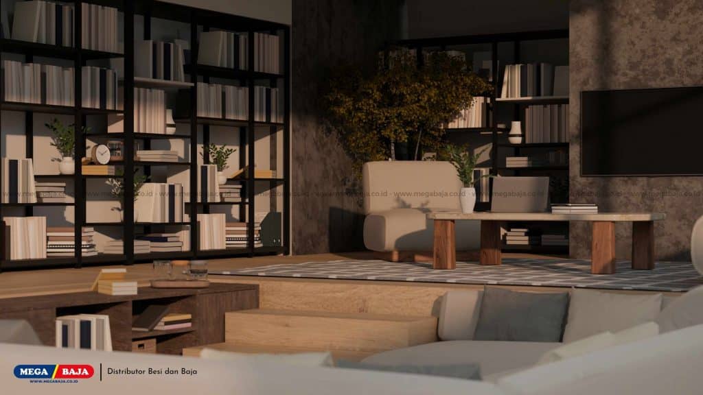 Gunakan Furnitur Rendah agar Tetap Proporsional