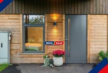 Inspirasi Desain Pintu Utama Rumah Industrial