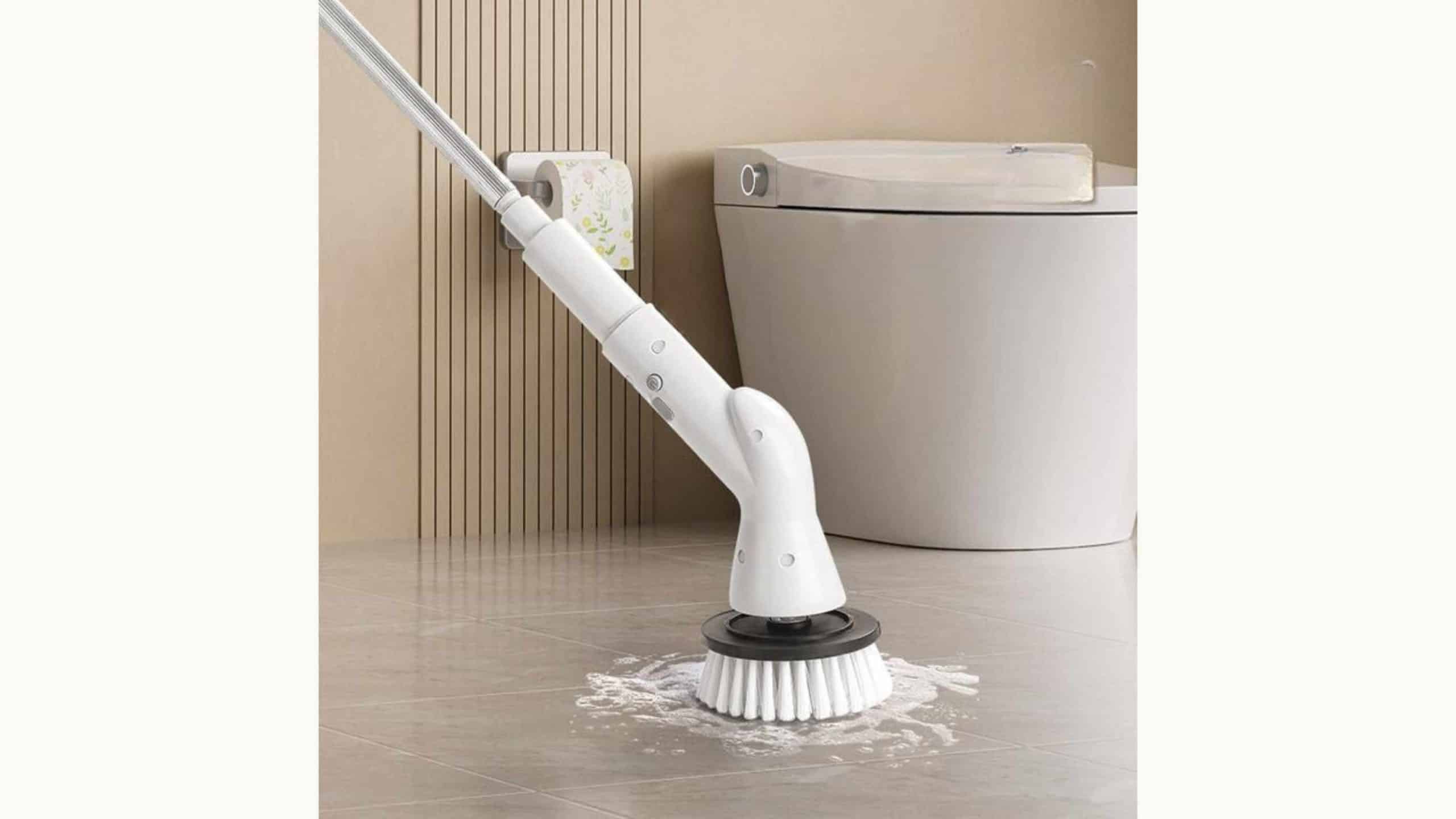 Xiaomi Mijia Sikat Elektrik Wireless Brush Handheld Bathroom Cleaner