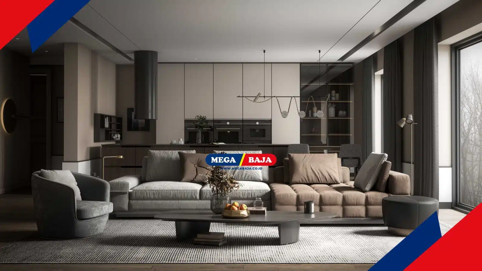 Cara Membuat Rumah Tetap Elegan dengan Interior Serba Hitam
