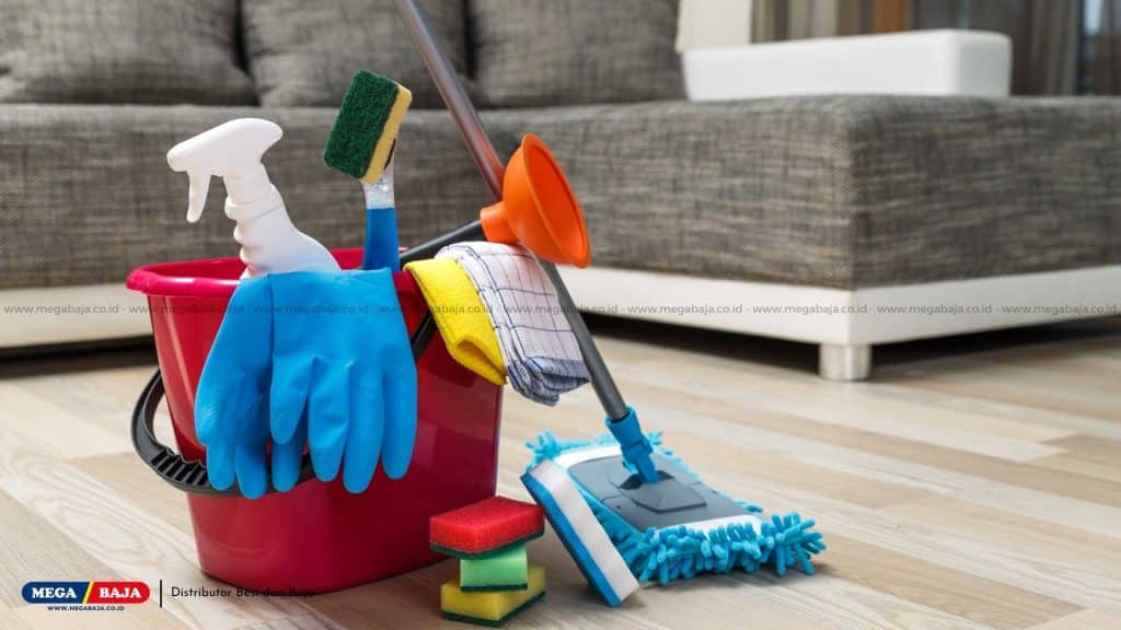 Sapu dan Pel yang Bersih