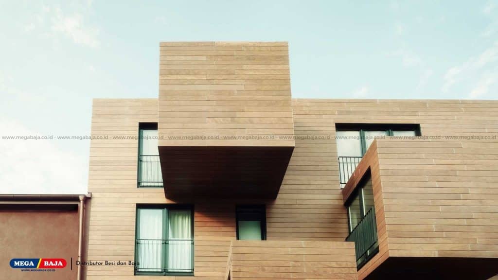 Struktur Hibrida Baja-Kayu