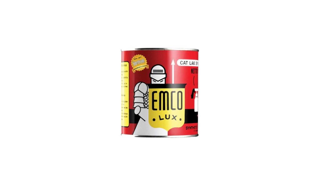 Emco-Varnish/Top Coat Clear Gloss untuk Kayu dan Besi