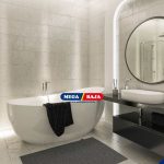 Tips Agar Interior Kamar Mandi Monokrom Tidak Terlihat Monoton!