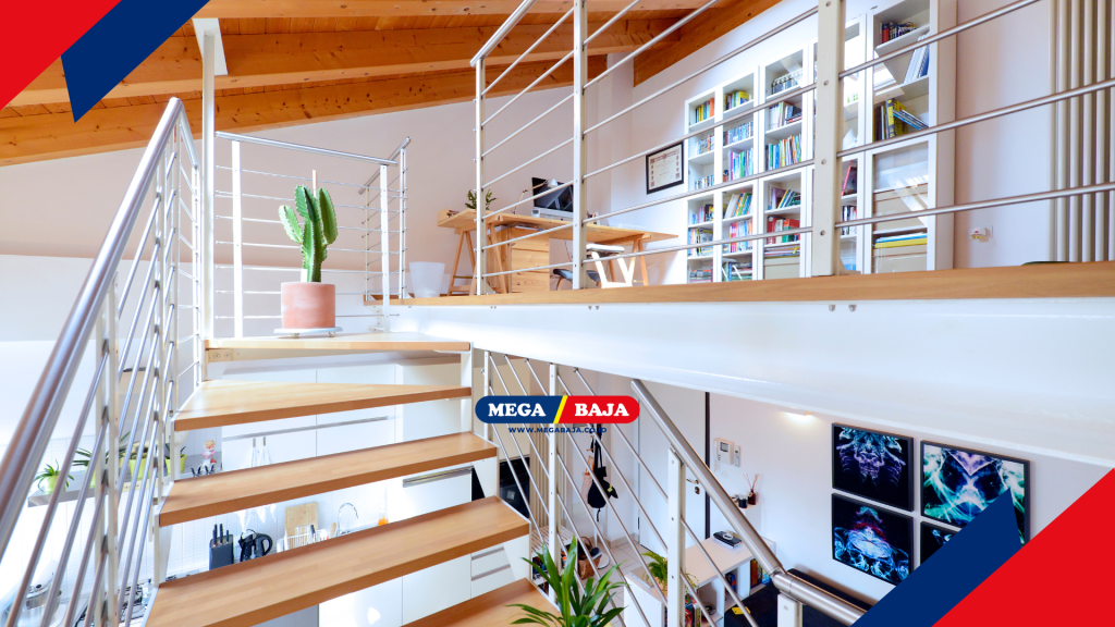 MEGA DECK : MEZANIN : menyatukan elemen furnitur modern dengan dekorasi klasik yang hangat