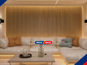 Ruang Tamu Lesehan Berbalut Nuansa Hangat Kontemporer