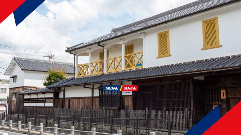 memberikan kesan luas serta bersih pada area luar