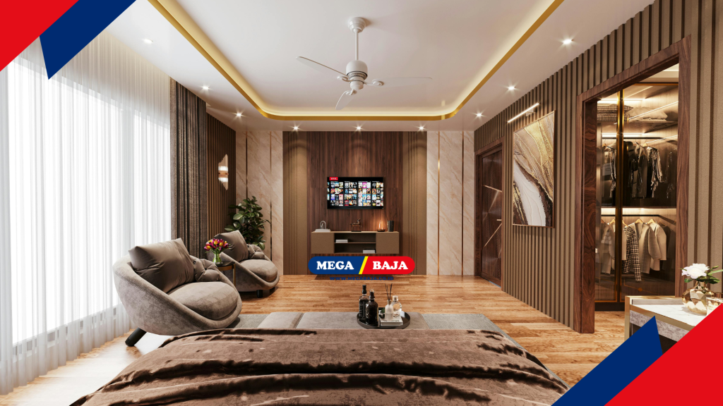 Wallpaper adalah kanvas romantis yang mampu mengubah suasana hati ruangan