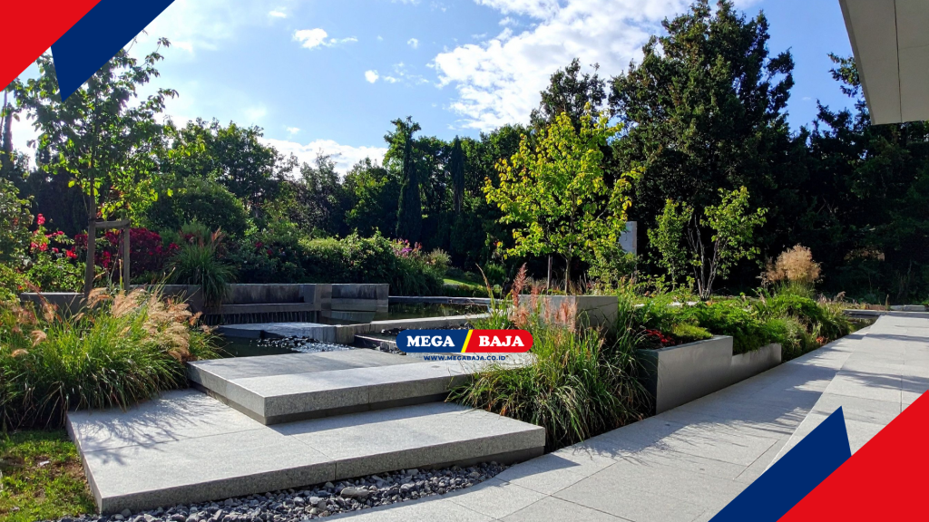 bantuan pengikat baja tersembunyi untuk membentuk satu kesatuan yang megah