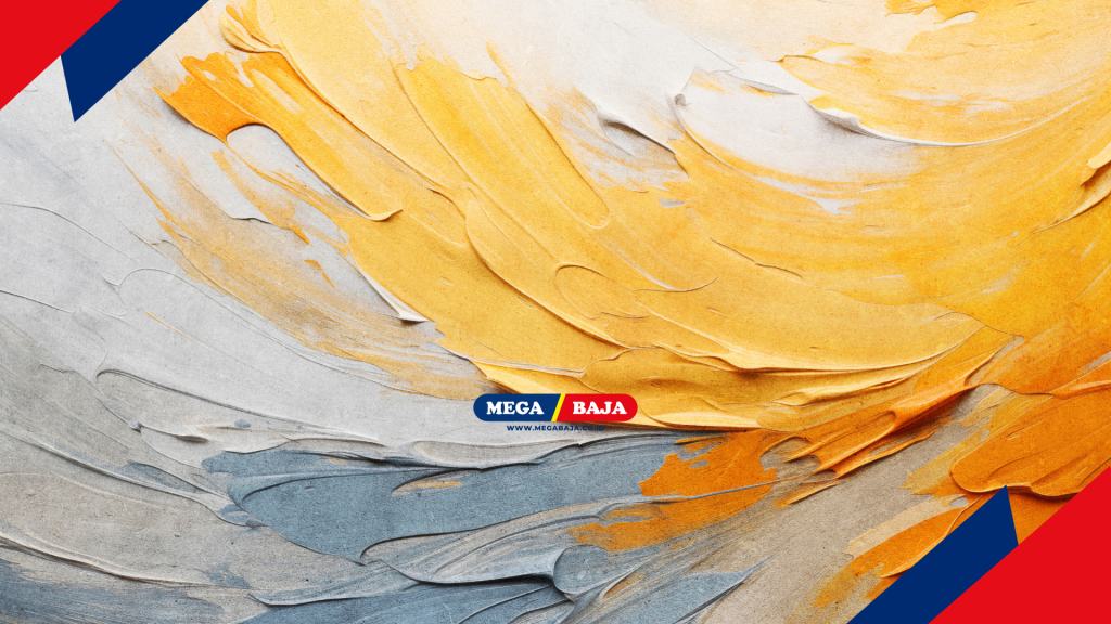 dicat dengan warna-warna yang sangat trendi