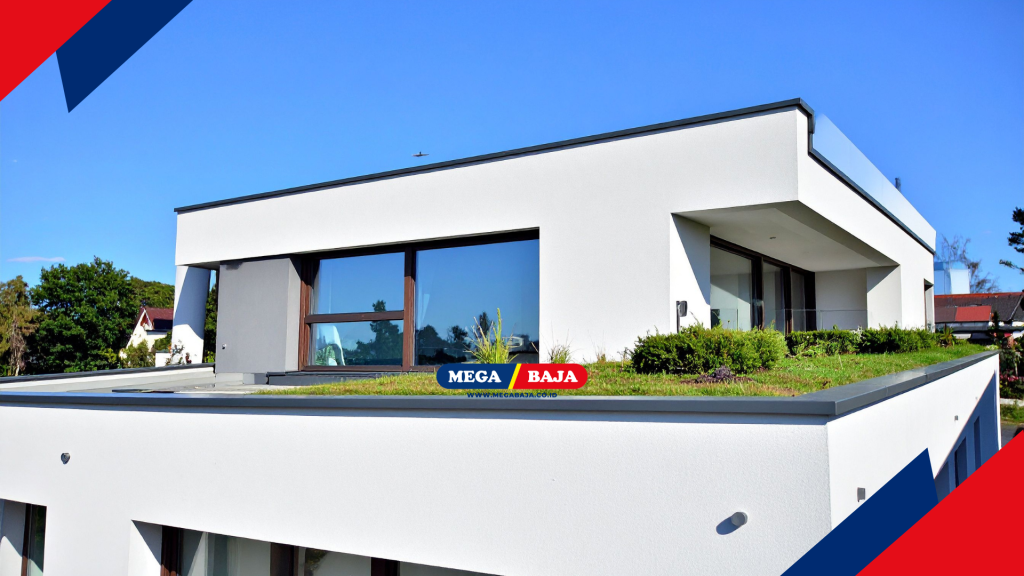 Membangun sebuah rooftop garden di atas atap datar