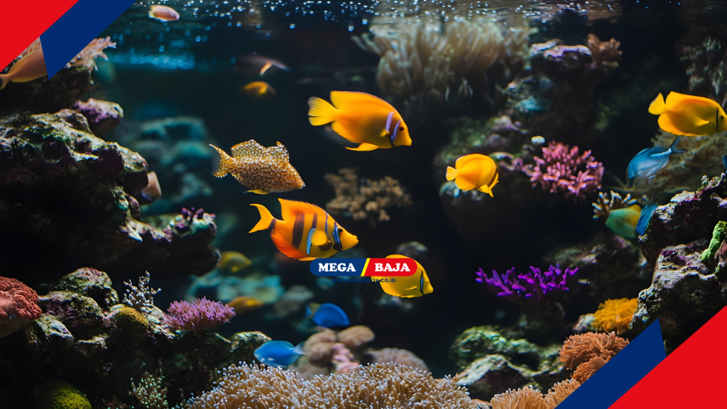 Rak besi siku memberikan stabilitas yang dibutuhkan untuk lingkungan air.