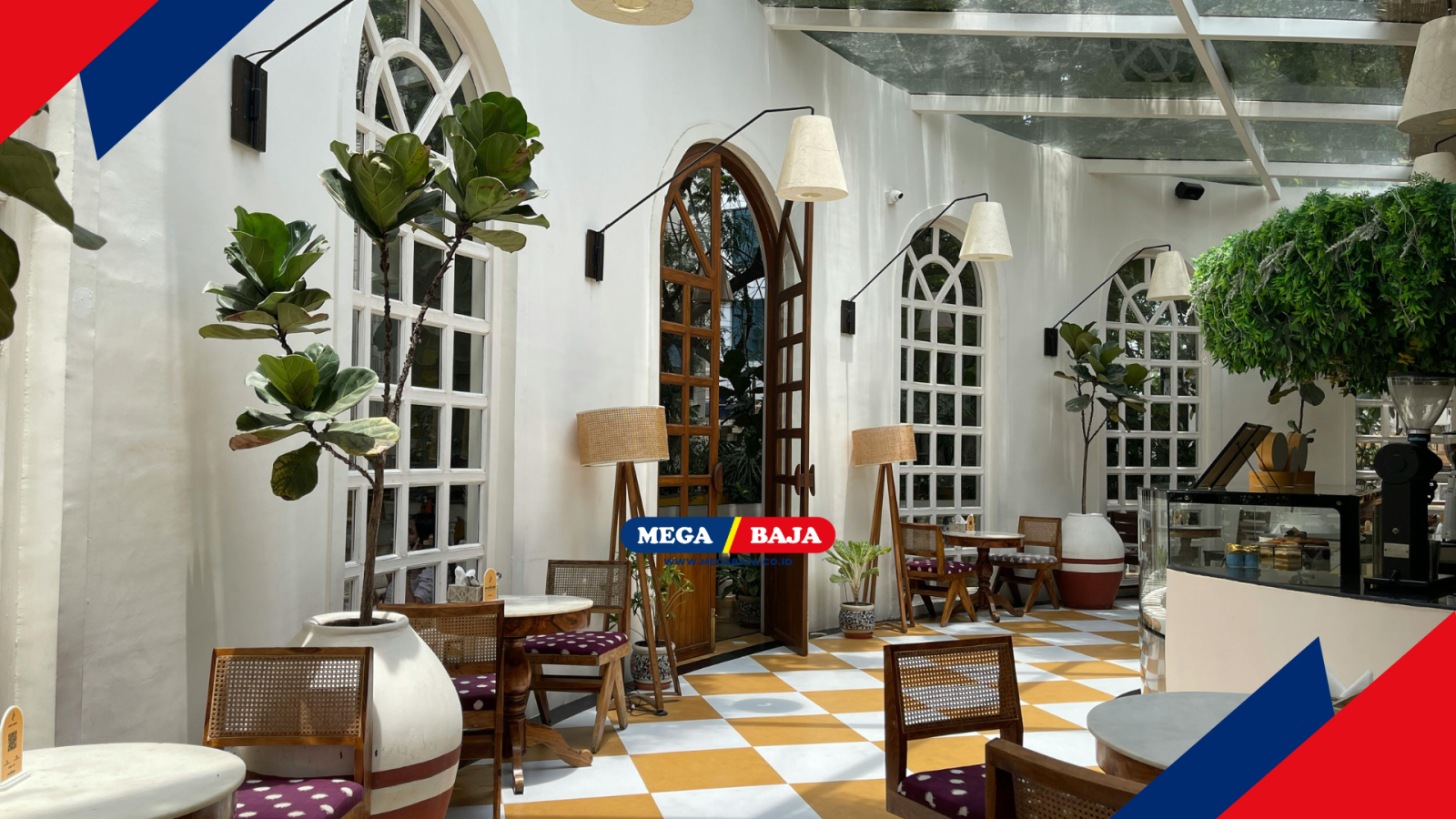 Pesona Estetika Rotan Dan Kekuatan Konstruksi Baja Modern