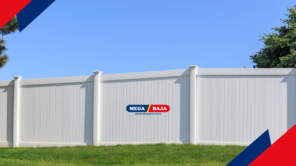 warna putih mempesona pagar putih