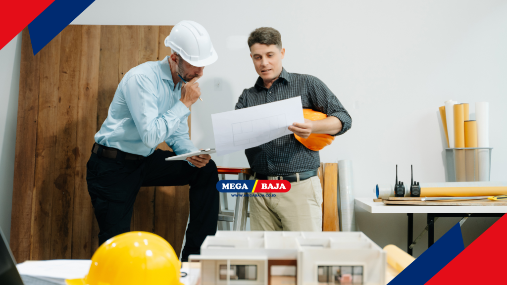 Hubungan yang baik antara pemilik proyek, arsitek, dan penyedia material