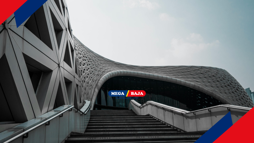 Arsitektur adalah musik yang membeku, dan baja adalah nadanya yang indah