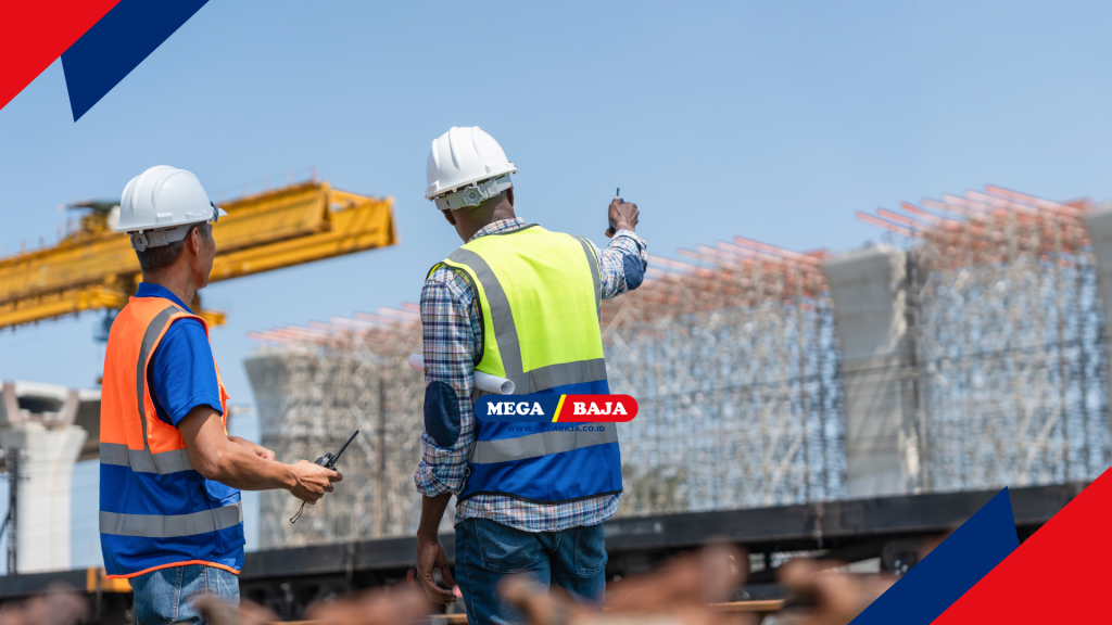 keringat pekerja dan setiap goresan tinta arsitek yang merancang bangunan dengan penuh harapan masa depan