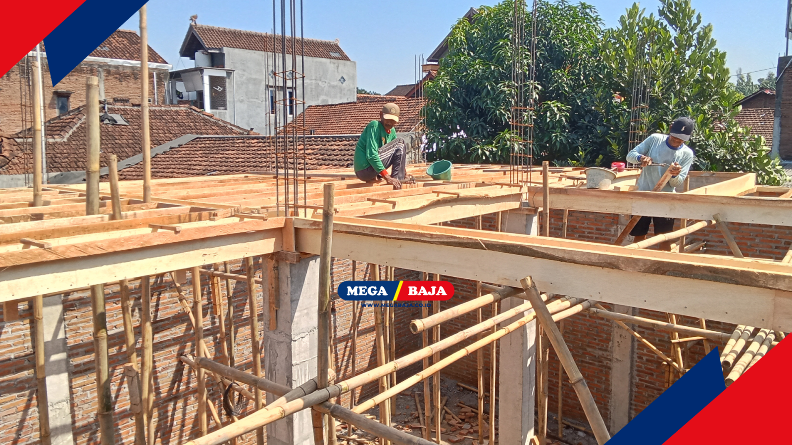 kayu baja konstruksi