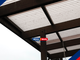 Atap Polycarbonate simpel elegan