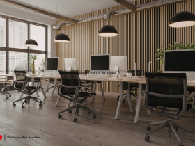 Industrial Floor Transformation with a Touch of Modern Aesthetics