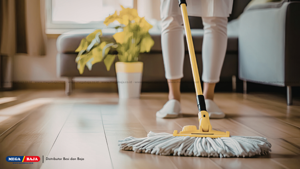 cahaya jatuh diatas lantai estetik