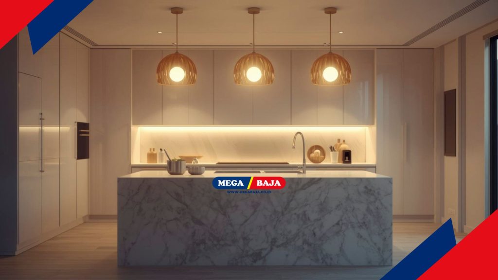 NARASI VISUAL MELALUI TEKSTUR DAN MATERIAL DI DAPUR