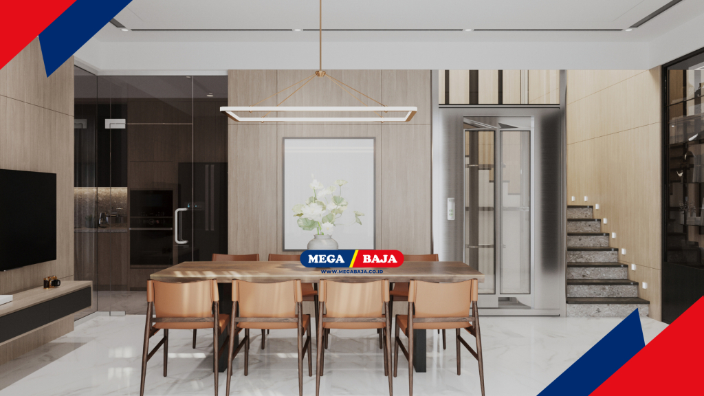 Kekuatan Material Baja Dalam Desain Interior