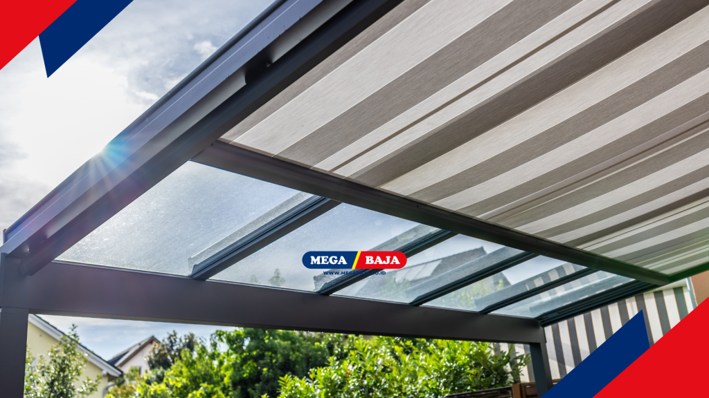 sentuhan akhir yang mewah dan menghilangkan kesan kaku pada setiap pertemuan garis horizontal