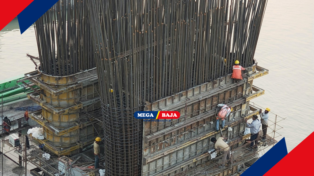 Fondasi Baja Kuat Untuk Bangunan Tinggi