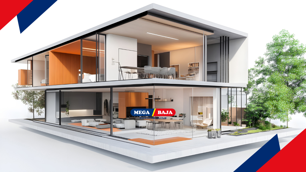 tantangan geografis dapat diatasi dengan teknologi baja yang sangat mumpuni dan inovatif