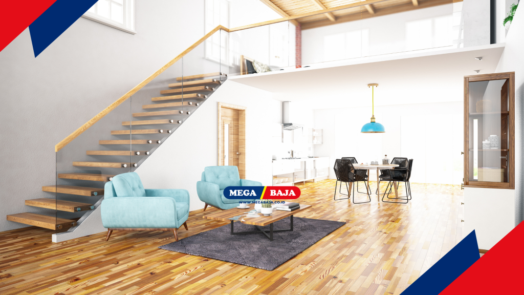 mega deck mezanin mendukung keindahan konstruksi hunian impian