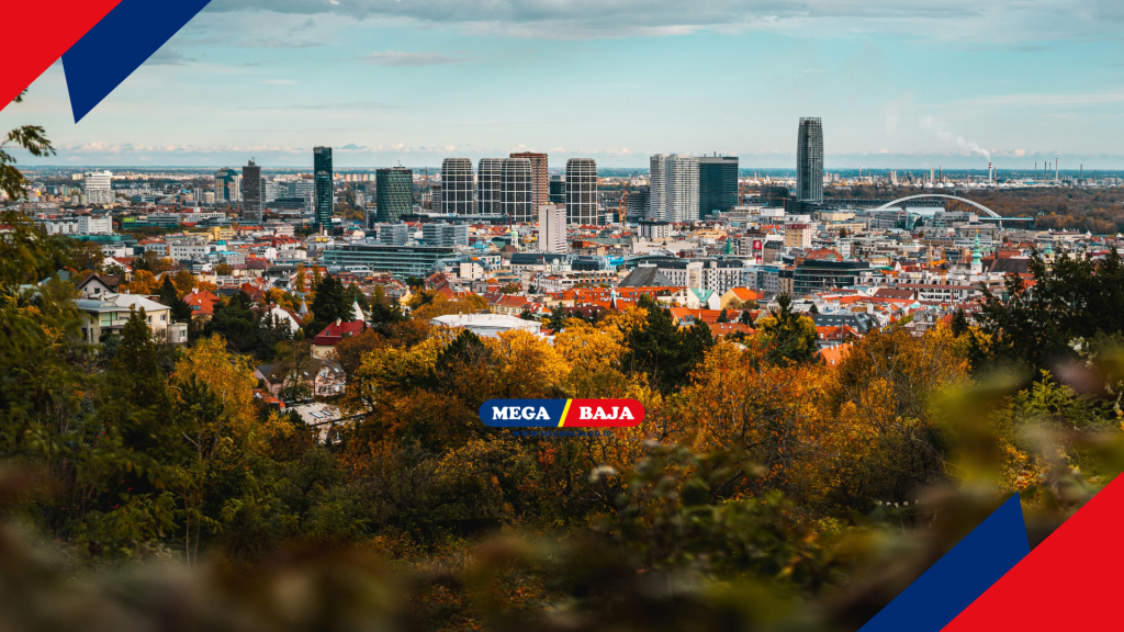 Kota Bratislava dengan View Modern hari ini