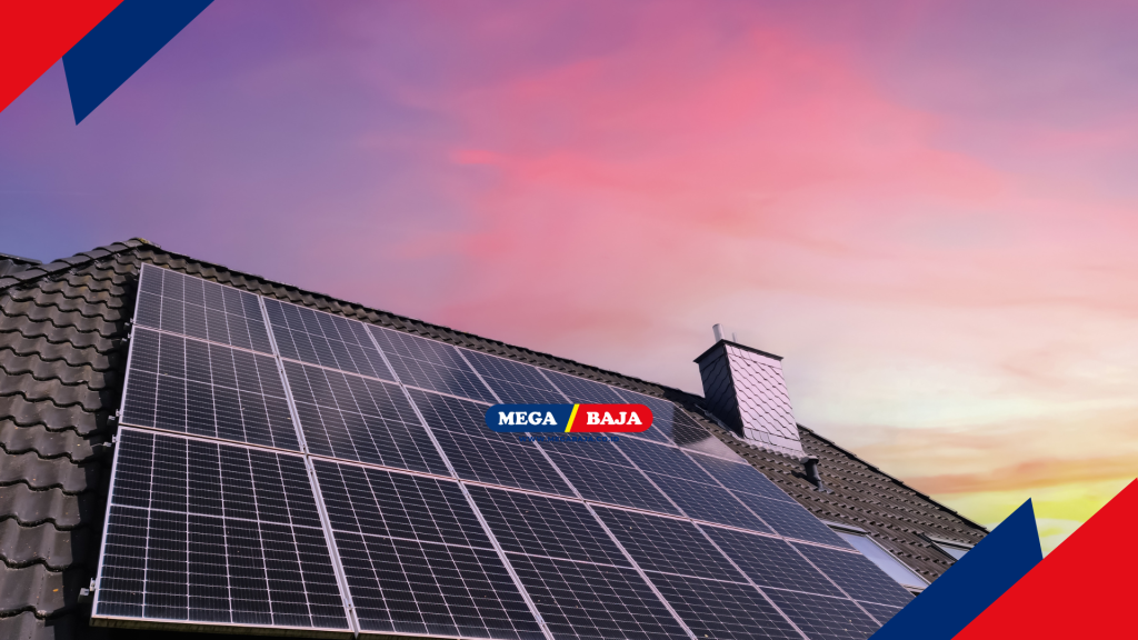 Penggunaan panel surya memungkinkan sebuah bangunan menjadi lebih mandiri